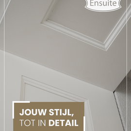 Ensuite Kasten Met Houten Afwerking